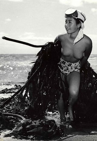 Vintage Japanese Nude Gallery - Topless Japanese Pearl Divers (Ama) - ErosBlog: The Sex Blog